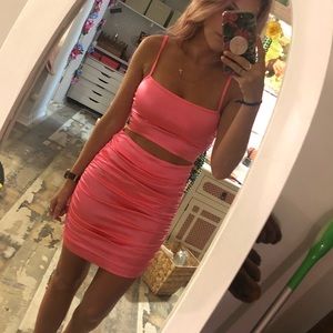 NWT Shein Satin 2 piece set!